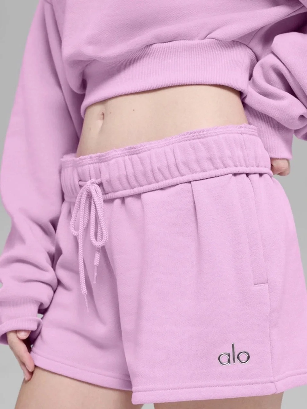 New Alo Accolade Short - Candy Heart Pink S Authentic NWT